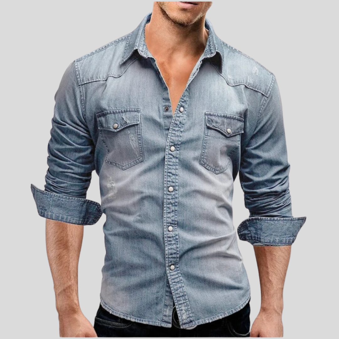 Sean | Modern Style Denim Shirt