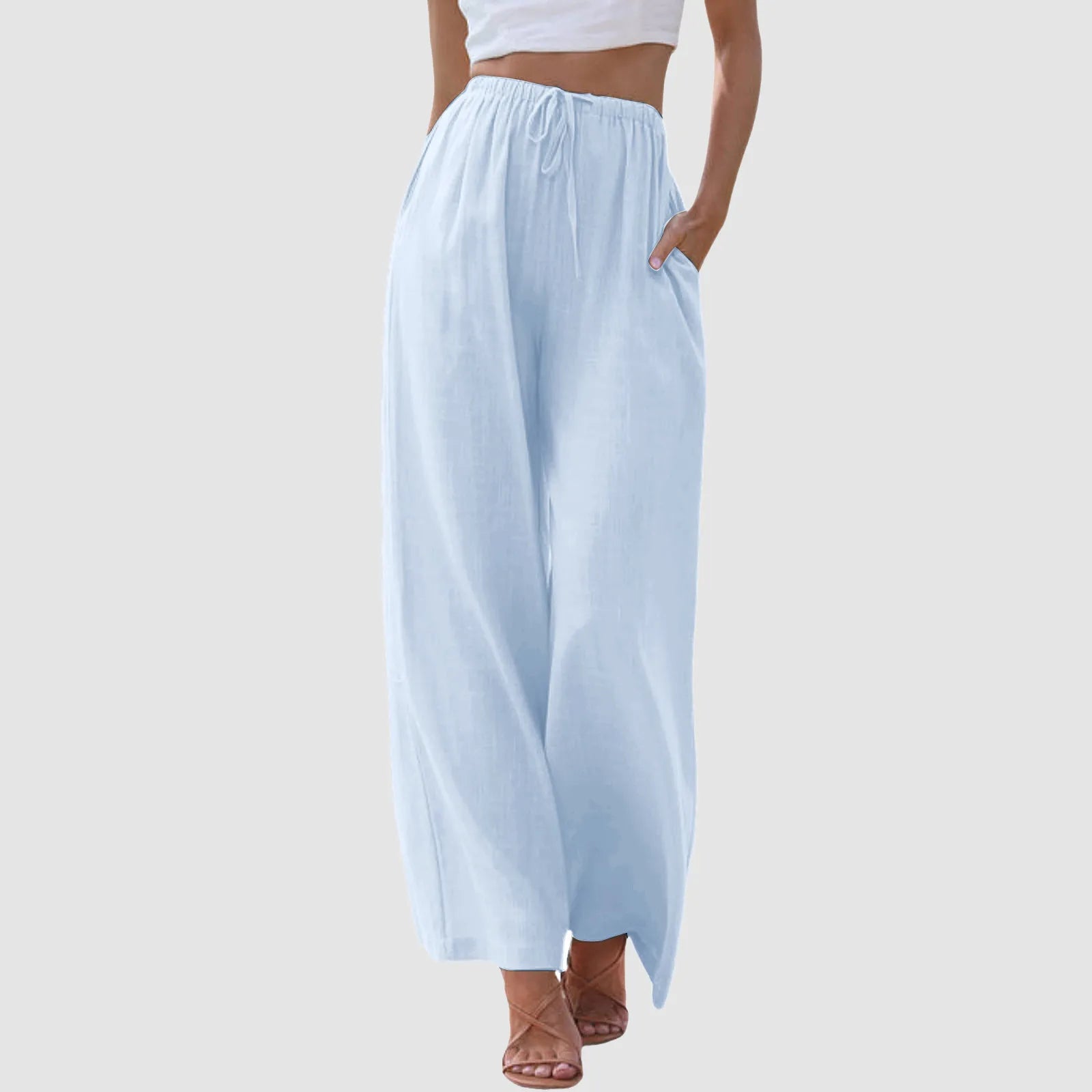 Kimberly | High-Waisted Wide Leg Pants